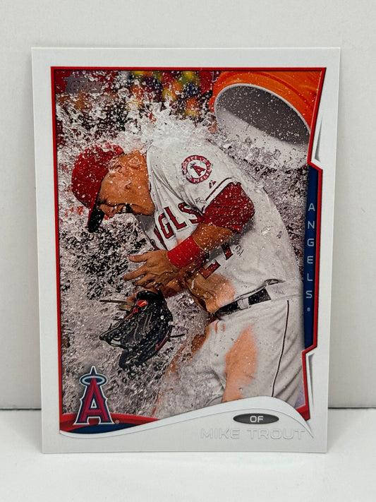 2014 Topps Series 1 Mike Trout #1 SP Variation