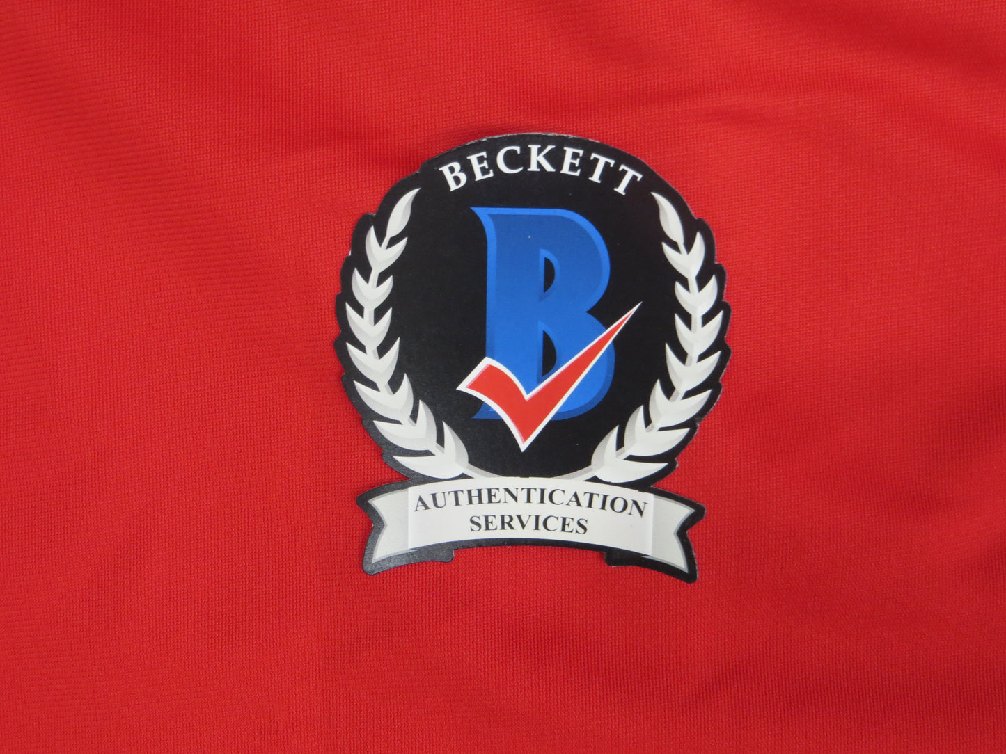 JOSH HAMILTON TEXAS RANGERS SIGNED RED JERSEY size L BAS COA