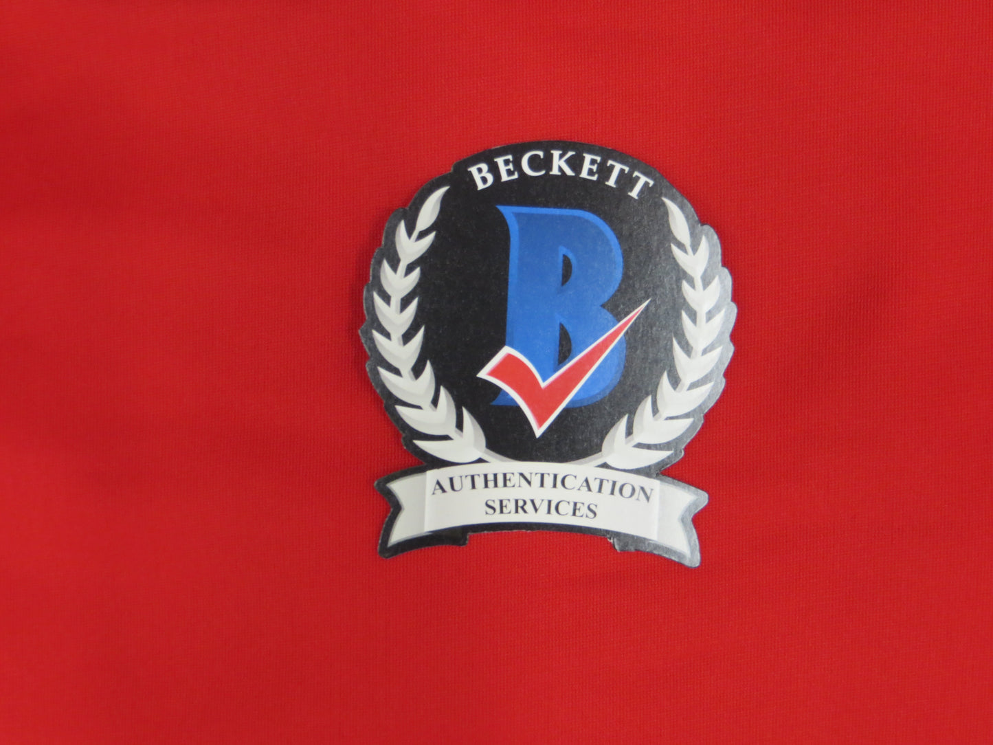 JOSH HAMILTON TEXAS RANGERS SIGNED RED JERSEY size L BAS COA