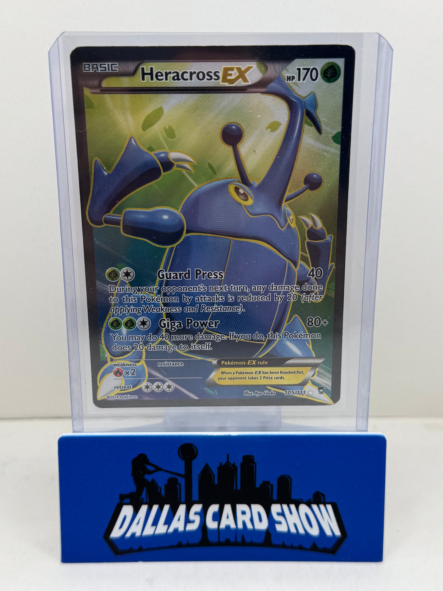 Heracross ex 105/111 (Full Art) XY: Furious Fists