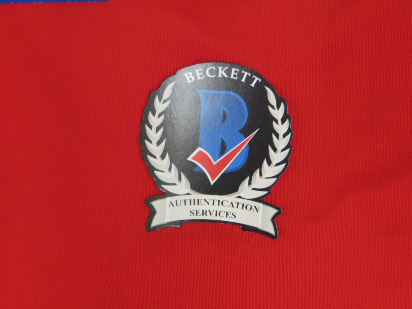 JOSH HAMILTON TEXAS RANGERS SIGNED RED JERSEY size XL BAS COA