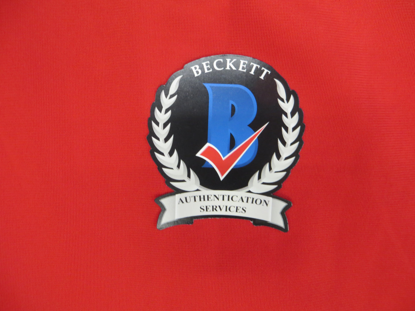 JOSH HAMILTON TEXAS RANGERS SIGNED RED JERSEY size XL BAS COA