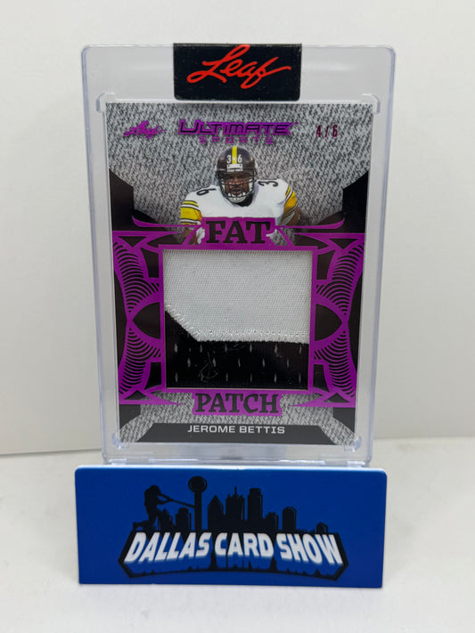 2024 Leaf Ultimate Sports #UFP-23 Jerome Bettis Fat Patch /6
