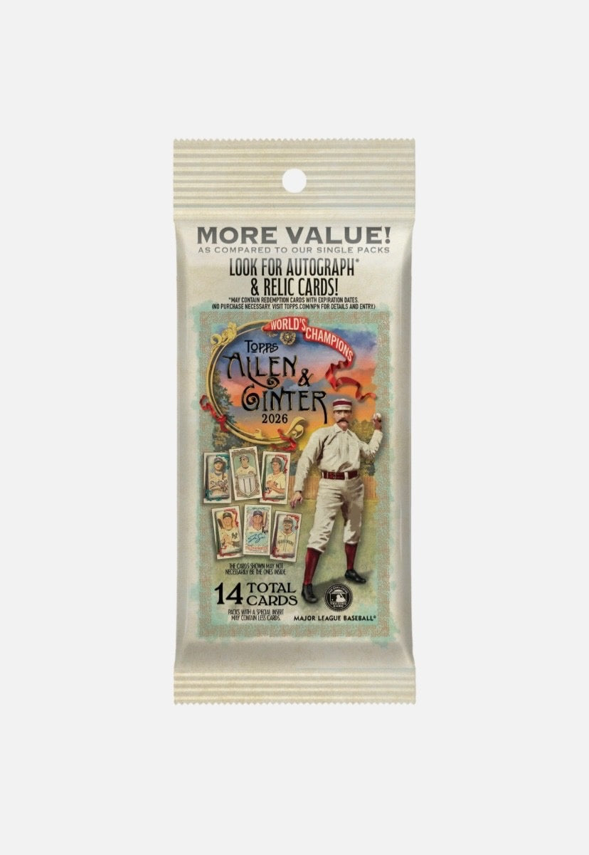 2026 Topps Allen & Ginter Baseball Fat Pack