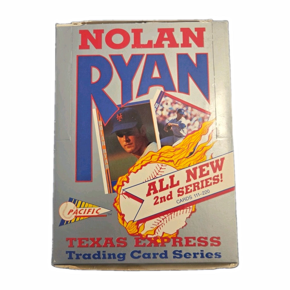 Pacific Nolan Ryan Texas Express 2nd Series Baseball Card Box Sealed Packs