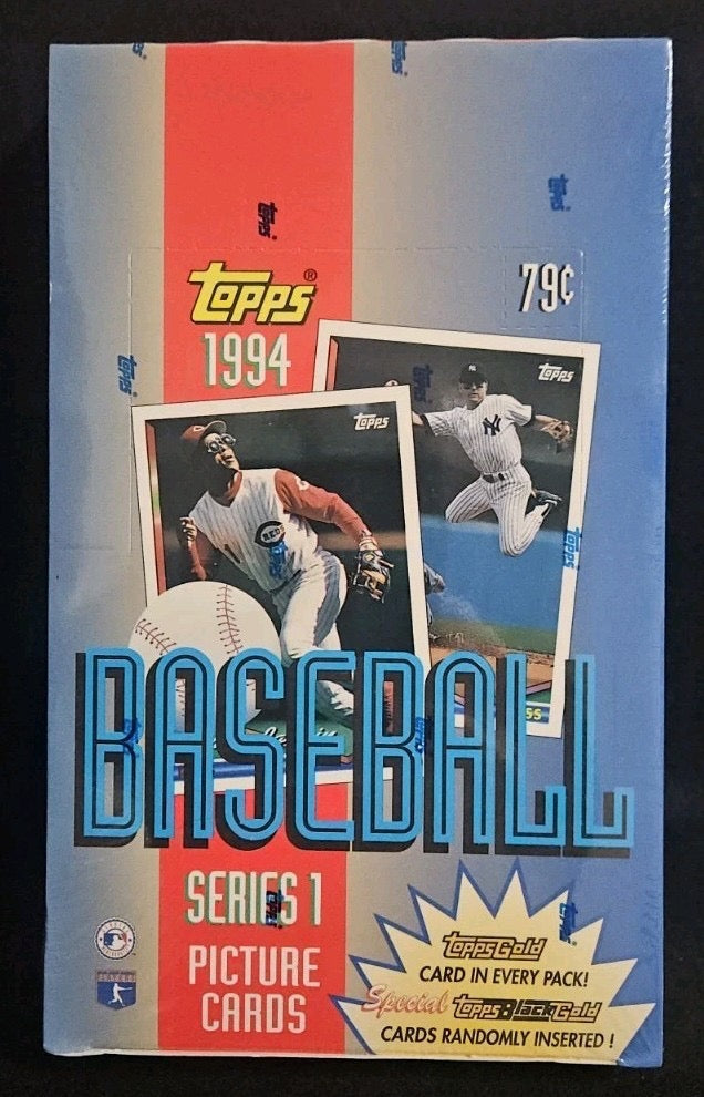 1994 Topps MLB Baseball Series 1 Factory Sealed Box