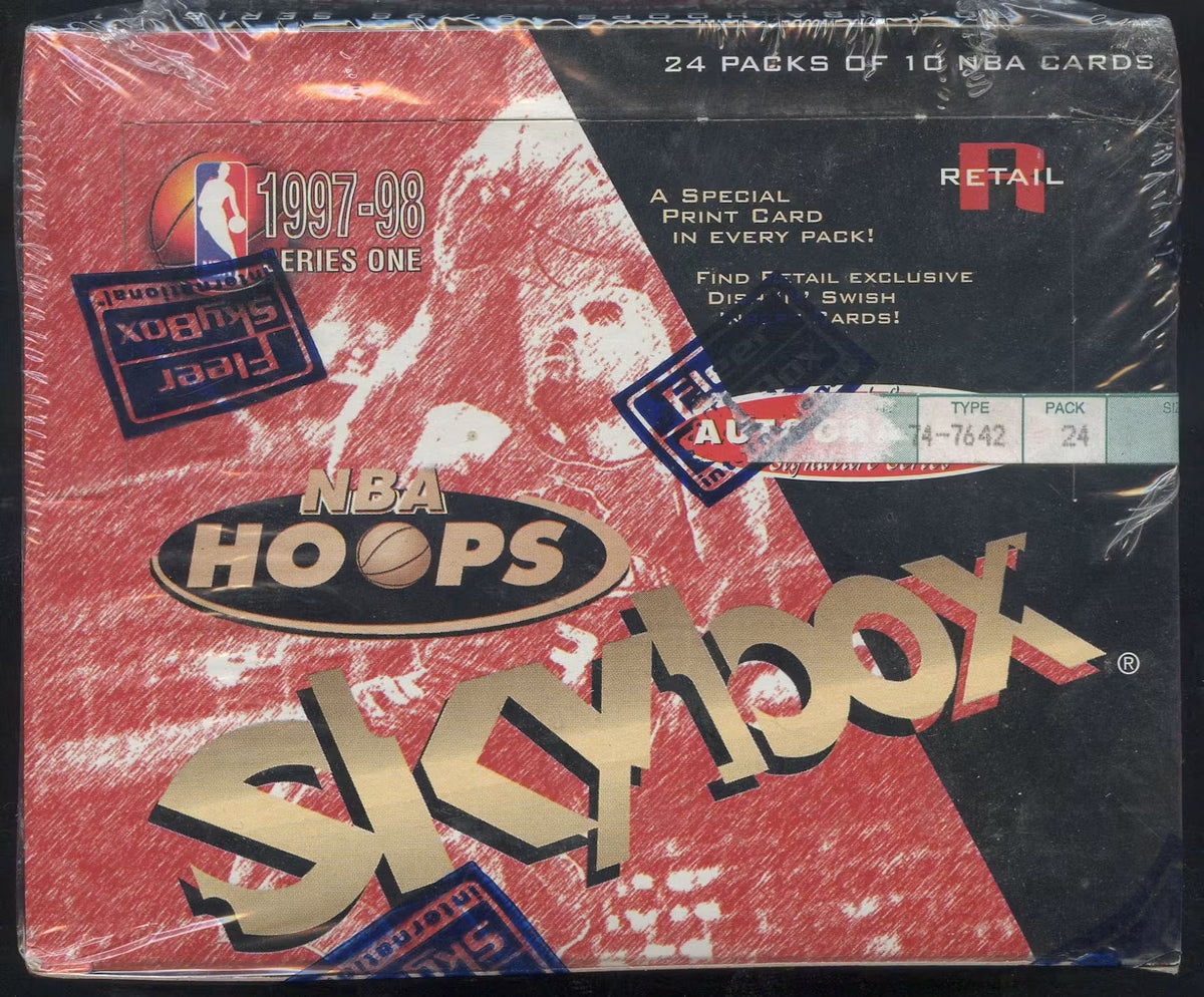 1997/98 Hoops Series 1 Basketball Retail Box
