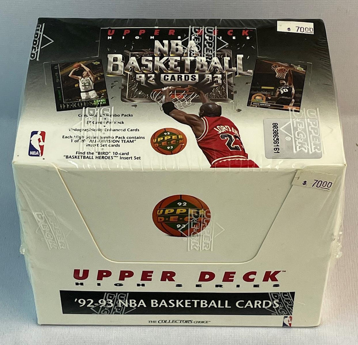 1992-93 Upper Deck Basketball High Series Jumbo Box
