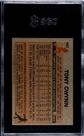 1983 Topps #482 Tony Gwynn Rookie RC SGC 7