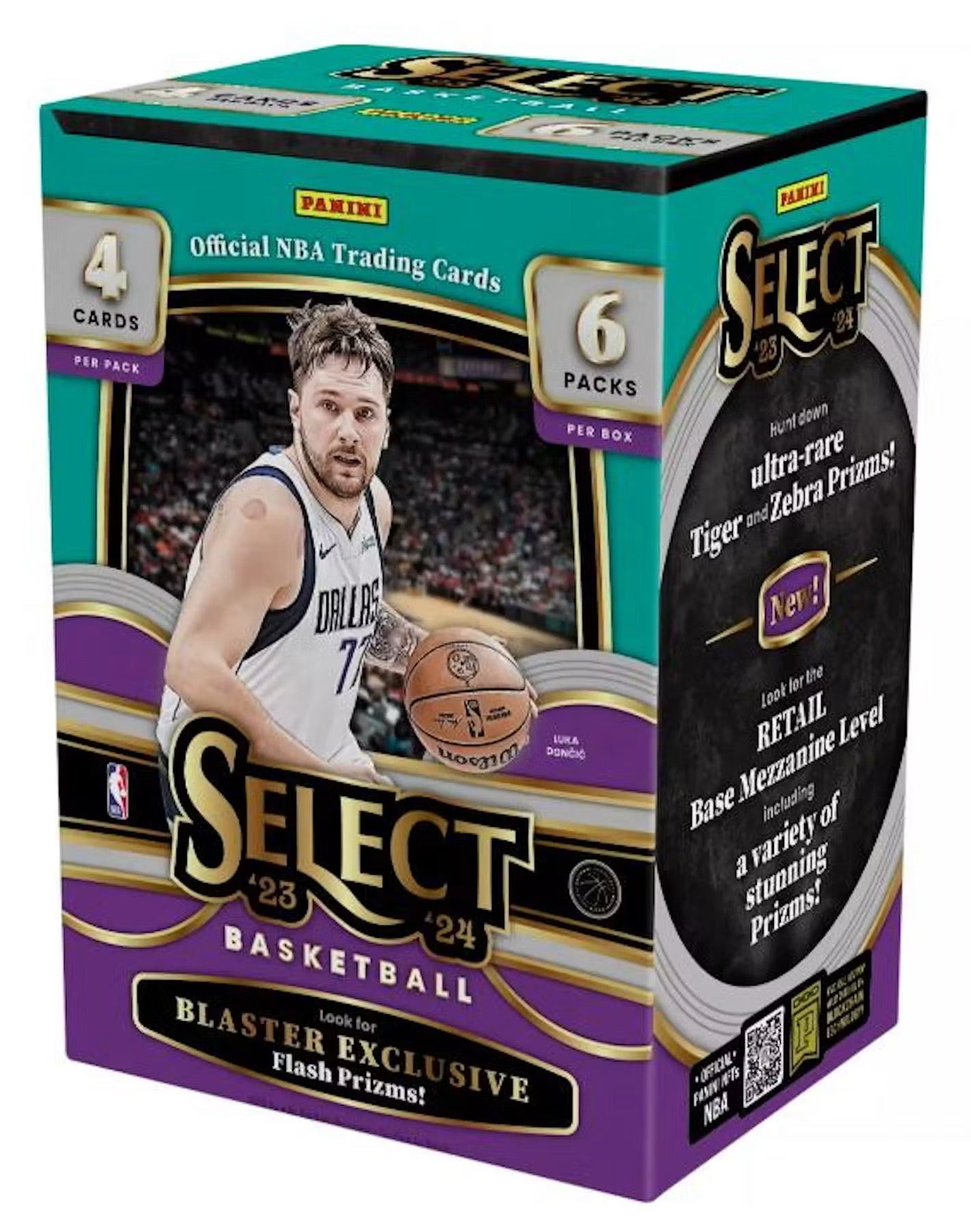 2023/24 Panini Select Basketball Blaster Box (Flash Prizms)