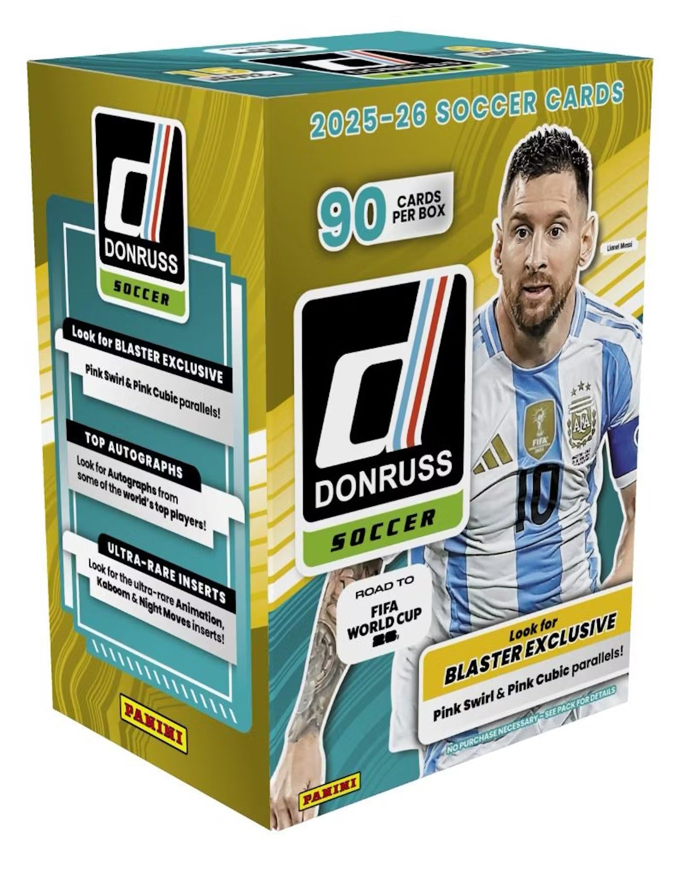2025/26 Panini Donruss Road To FIFA World Cup 26 Soccer Hobby Blaster Box
