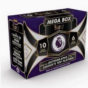 2024-25 Panini Select Premier League Soccer Hobby Mega Box