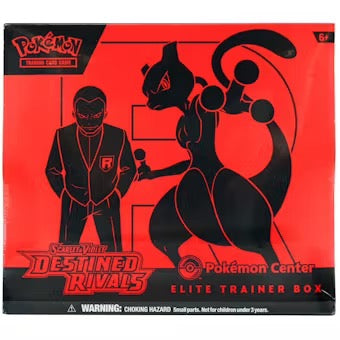 Pokemon Scarlet & Violet: Destined Rivals Pokemon Center Exclusive Elite Trainer Box