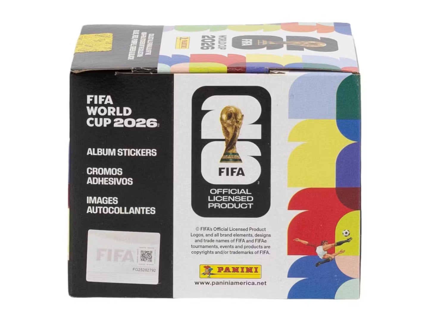 2026 Panini FIFA World Cup Soccer 50-Pack Sticker Box - U.S. Version