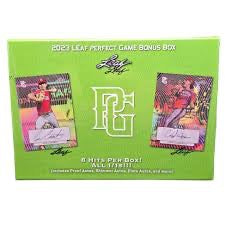 2023 Leaf Perfect Game Hobby Box