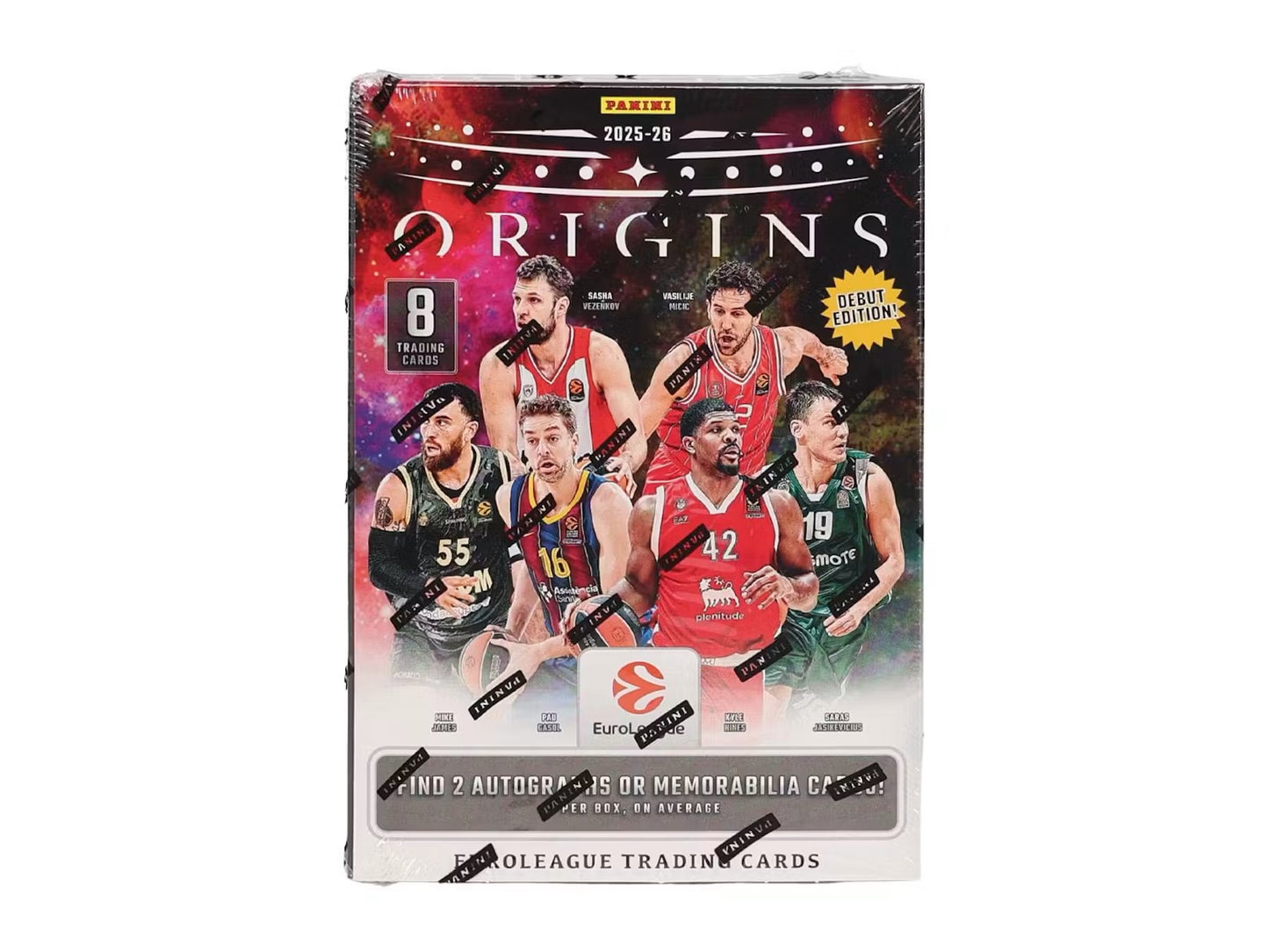 2025/26 Panini Origins EuroLeague Basketball Hobby Box