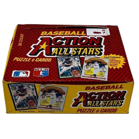 1985 Donruss Baseball Action AllStars 36-Pack Box Ripken, Ryan, Ted Williams