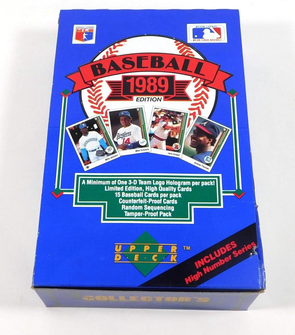 1989 Upper Deck Baseball High Series Hobby Box