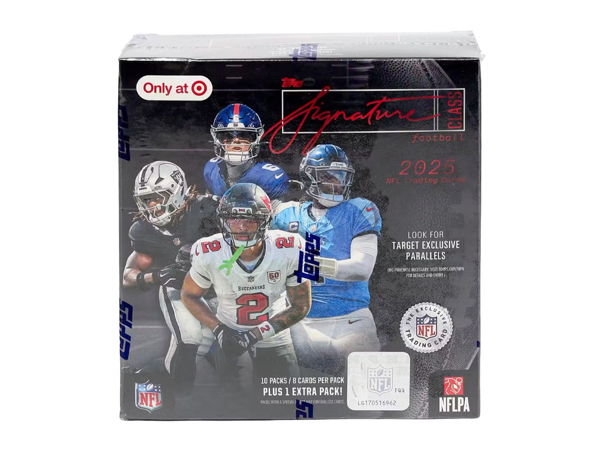 2025 Topps Signature Class Football Mega Box (Target)