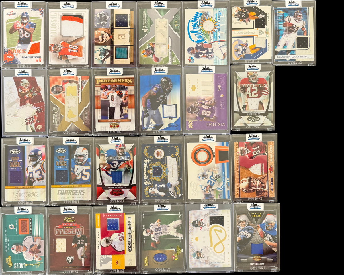 Big Daddy Bring-Backs $25 Football Stars and Hall of Famers Repack series 1