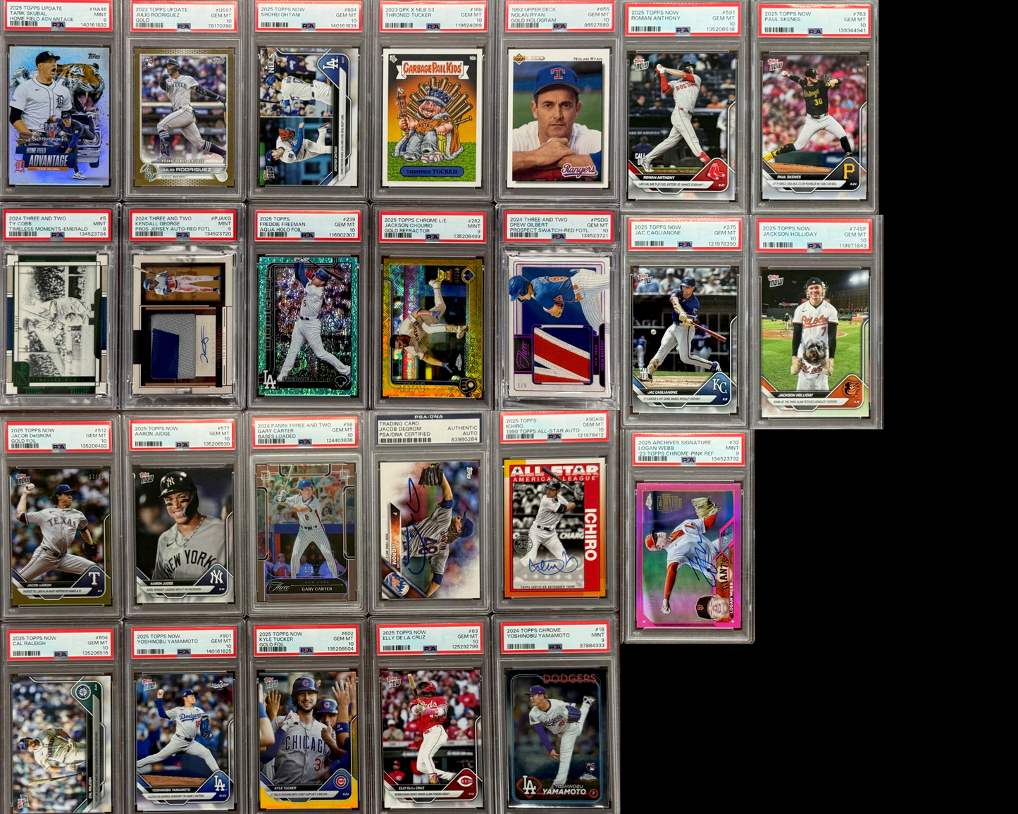 Big Daddy Bring-Backs $40 Baseball Slab Repack Series 1