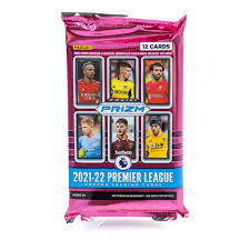 2021/22 Panini Prizm Premier League EPL Soccer Hobby Pack