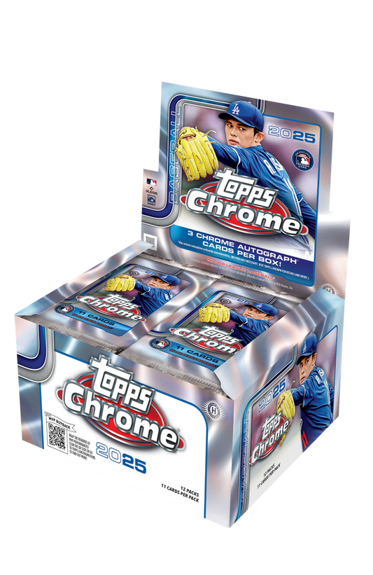 2025 Topps Chrome Baseball Jumbo Hobby Box