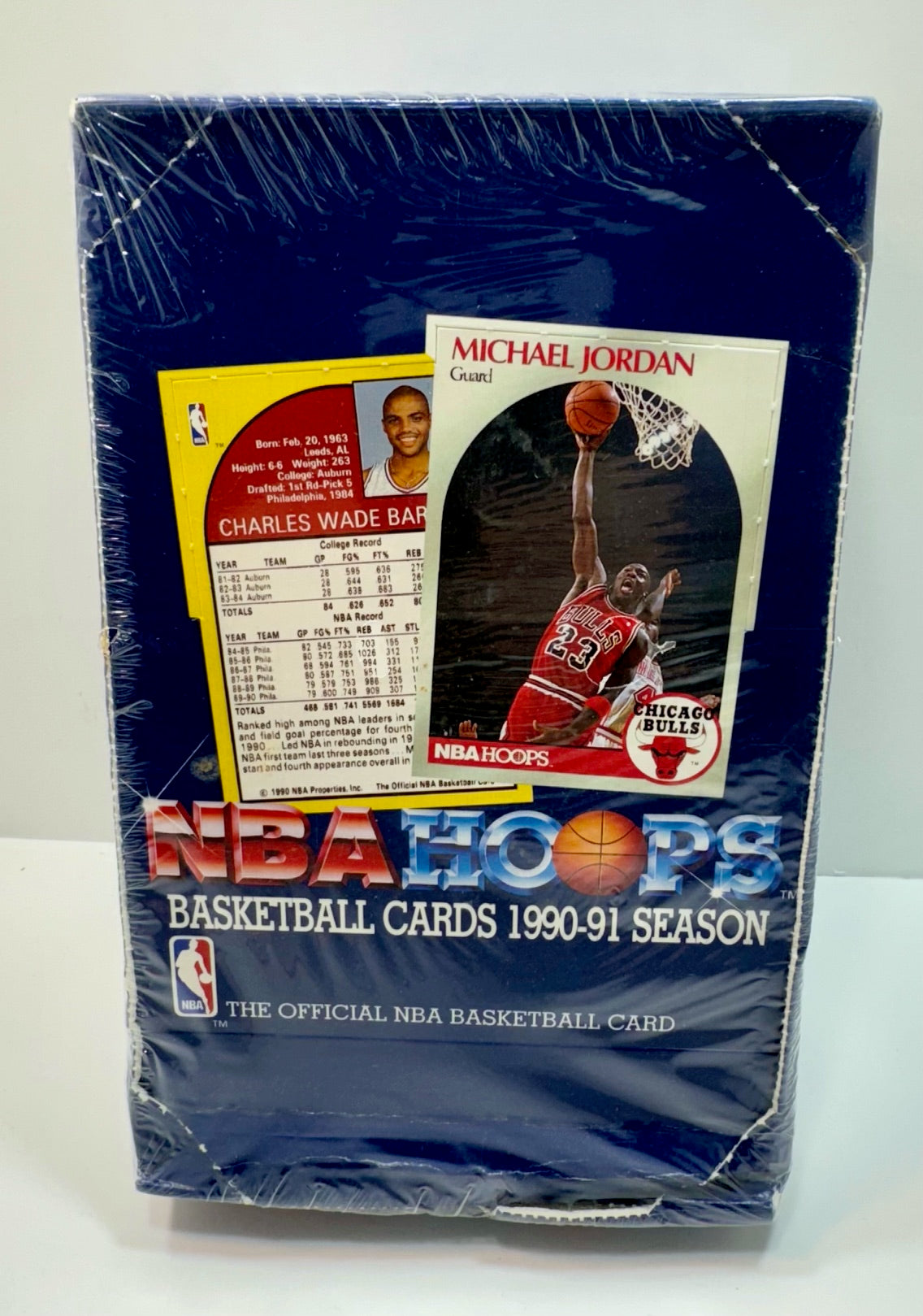 1990-91 Hoops Basketball Series 1 Hobby Box