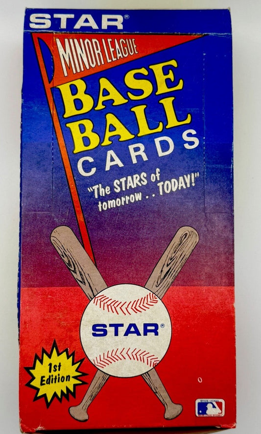 1989 Star Minor League Baseball 1st Edition Box 45 Packs