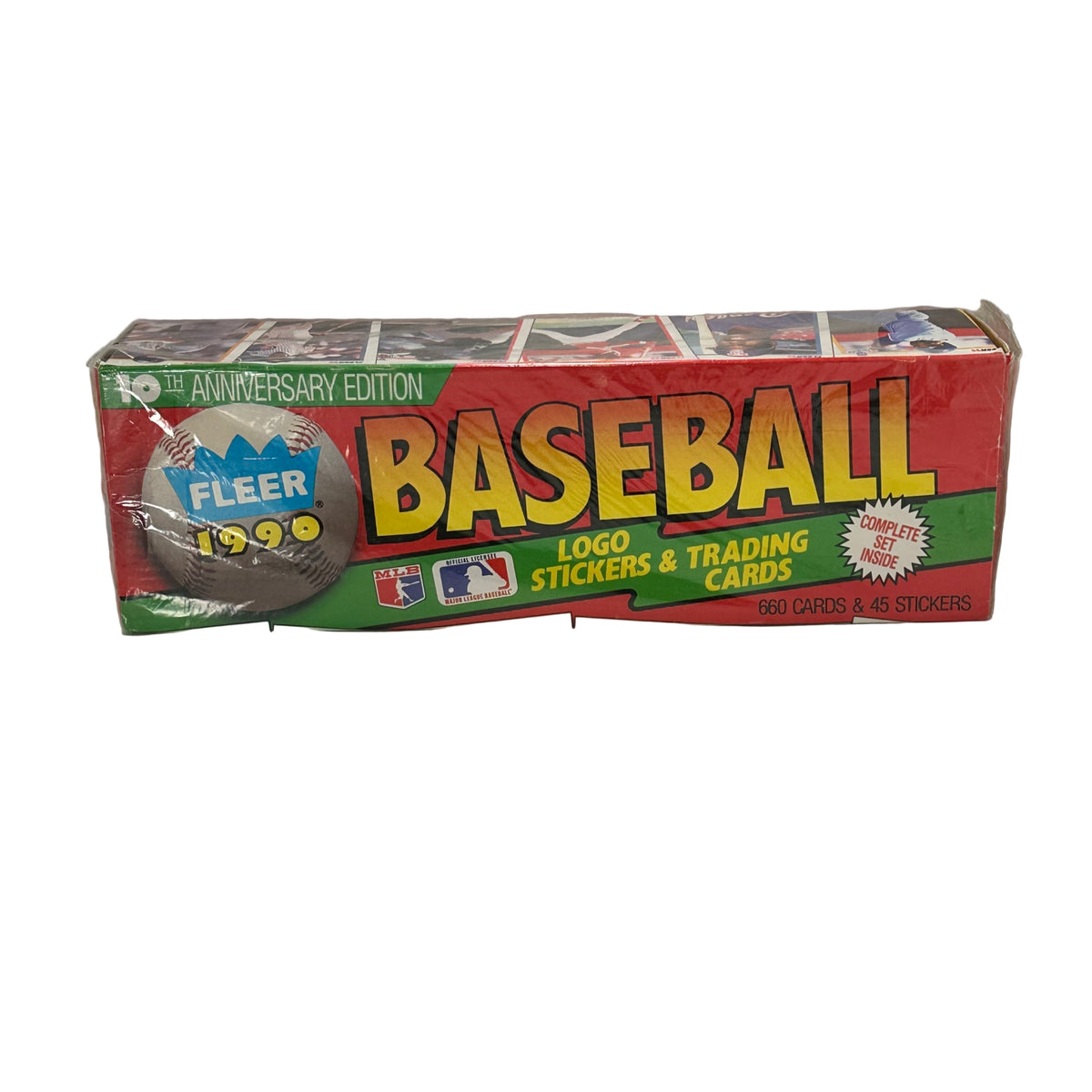 1990 Fleer Baseball Complete Set New Factory Sealed Mint 660 Cards + 45 Stickers