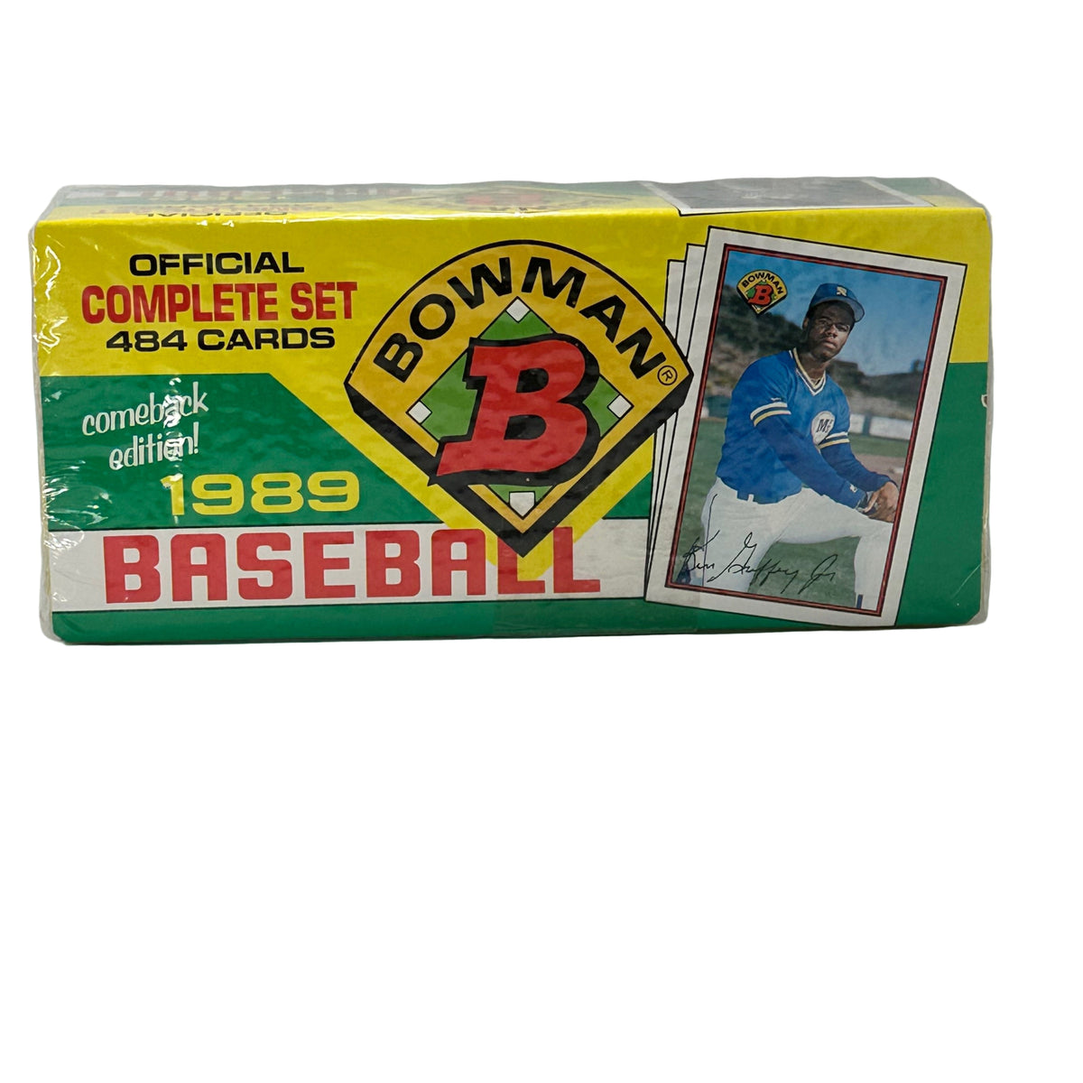 1989 BOWMAN BASEBALL COMPLETE FACTORY SEAELD SET 1-484 KEN GRIFFEY JR RC
