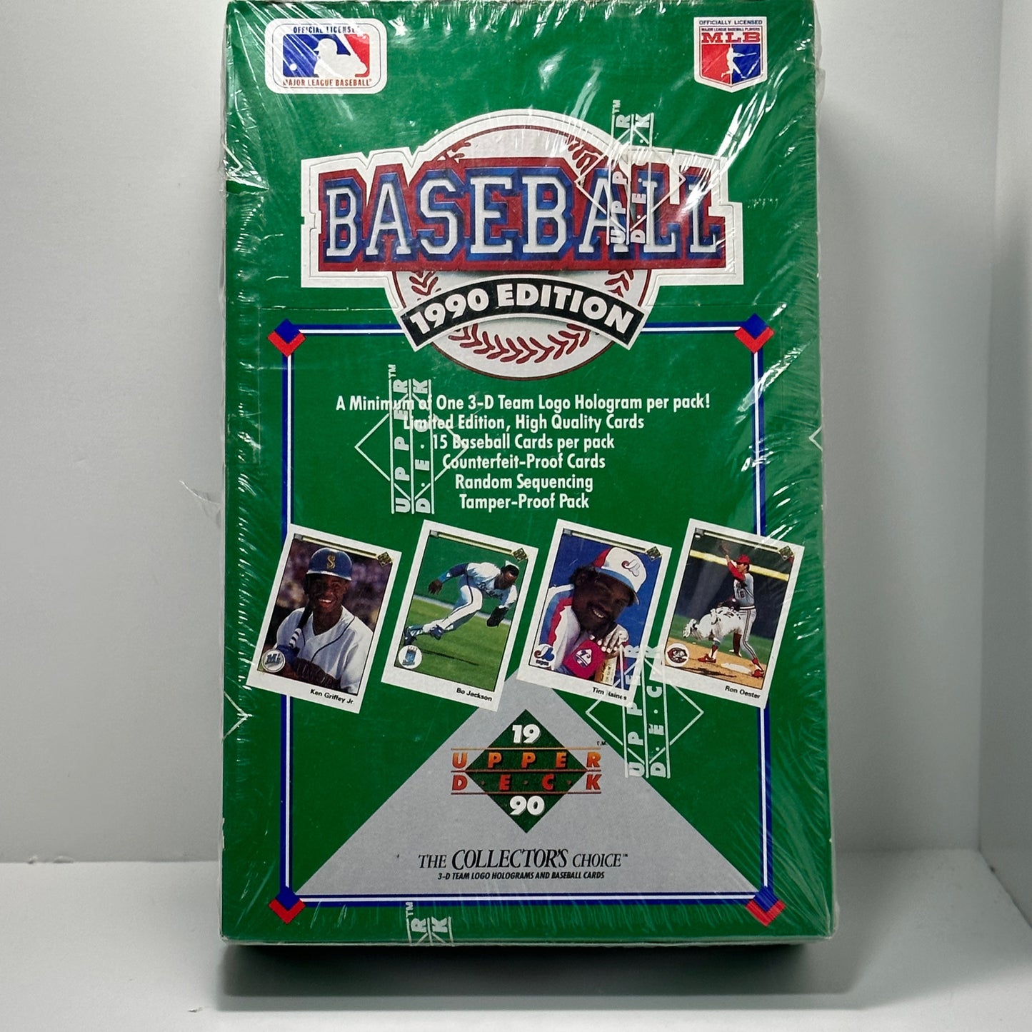 1990 Upper Deck Baseball FACTORY SEALED BOX of 36 PACKS