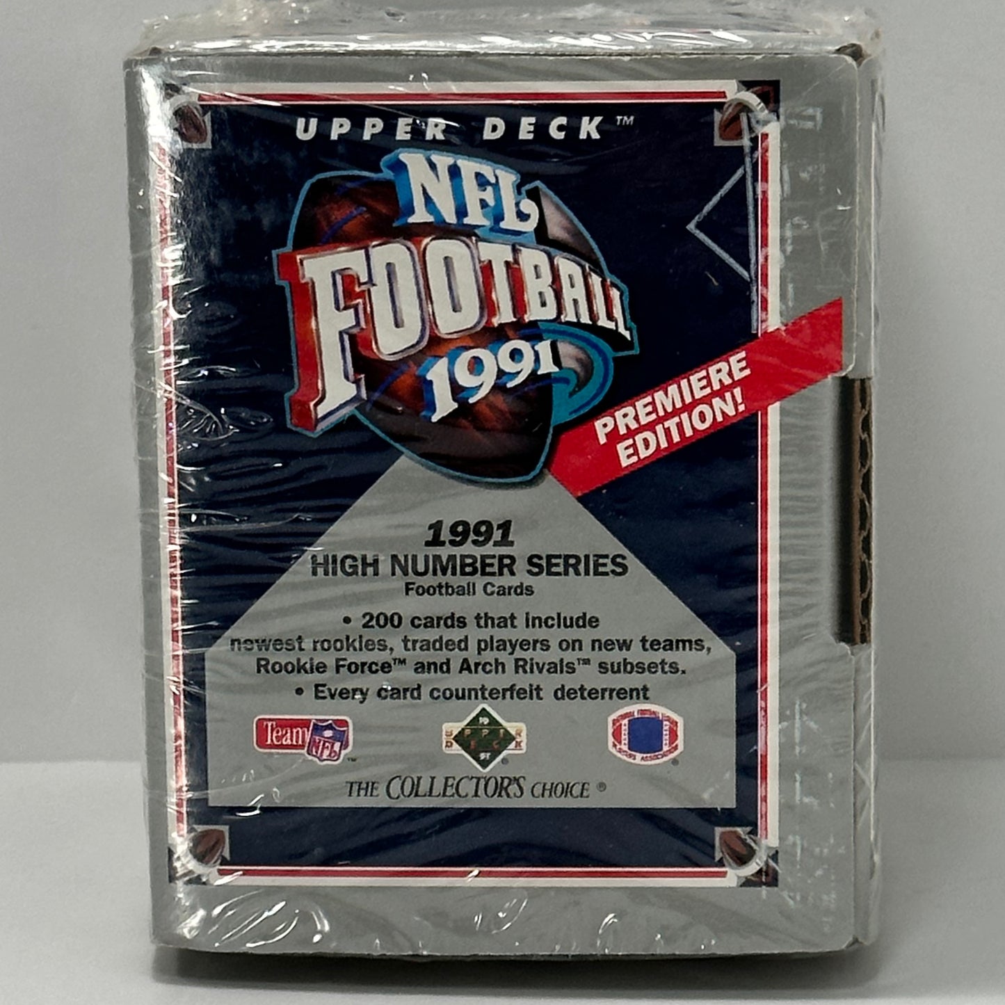 1991 Upper Deck NFL Football Cards High Number Series Set Box Sealed 200 Cards