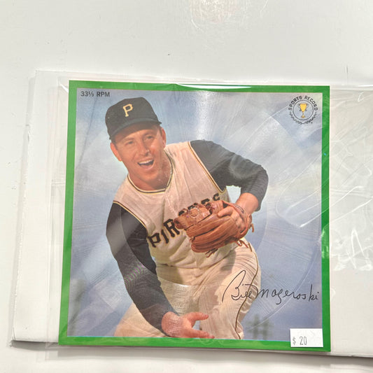 1962 Sports Champion  Bill Mazeroski 33 1/3 RPM Sports Record