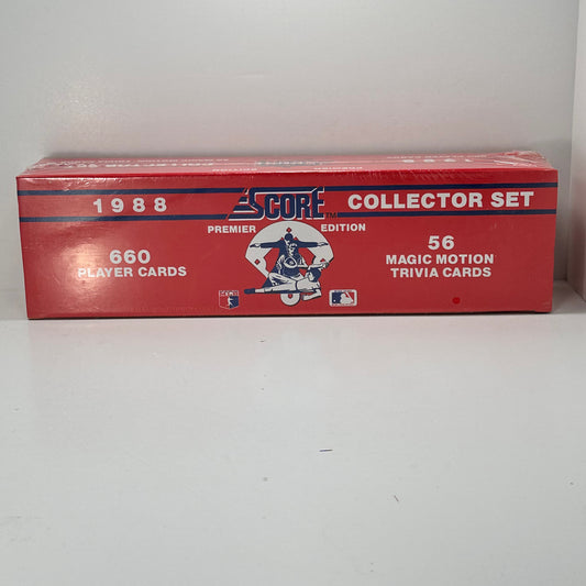 1988 SCORE Baseball Collector Set Premiere Edition from case