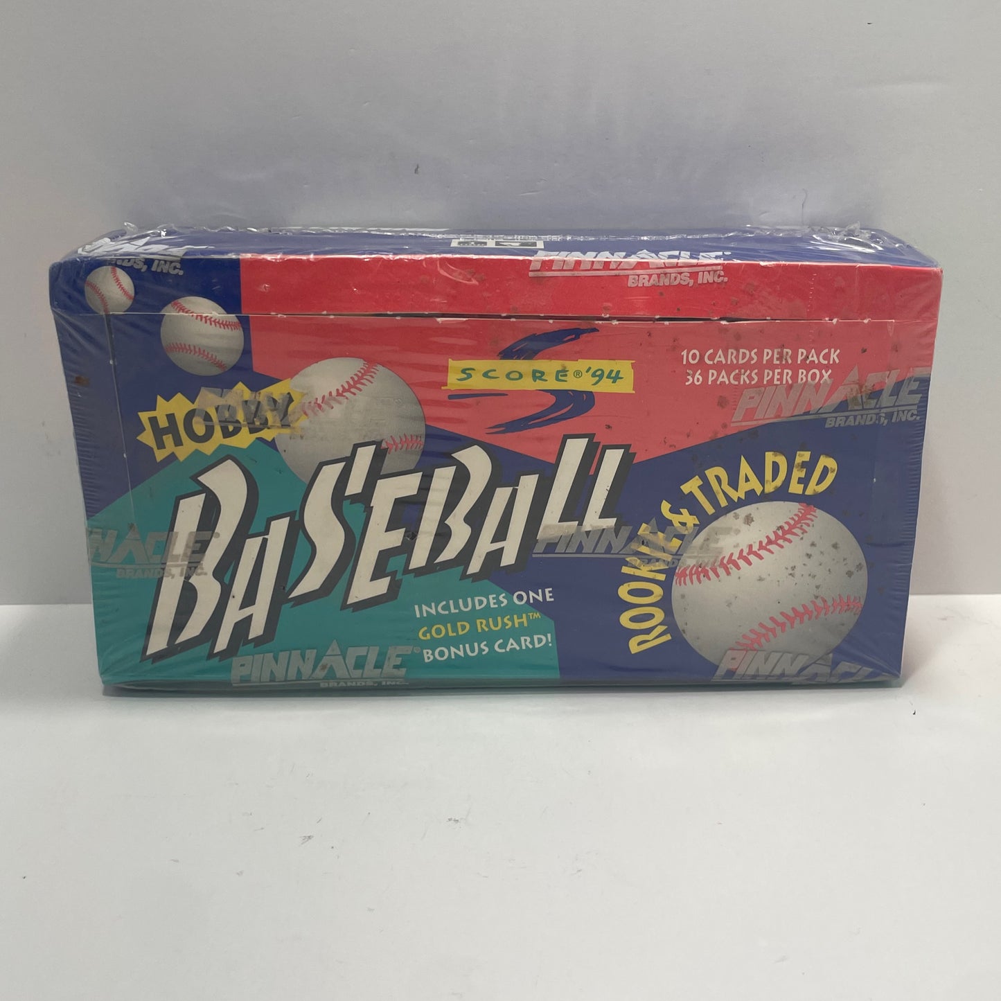 1994 Pinnacle SCORE ROOKIE TRADED Baseball 36 Pack HOBBY Factory SEALED BOX