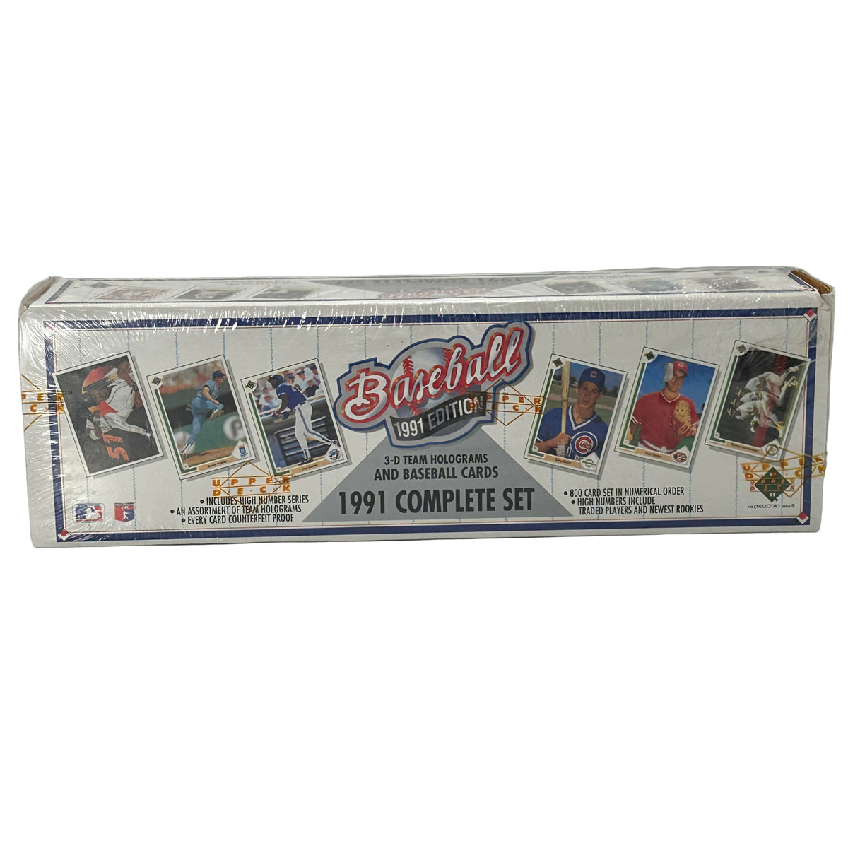 1991 Upper Deck Complete Factory Sealed Baseball Card Set 1-800 High Number