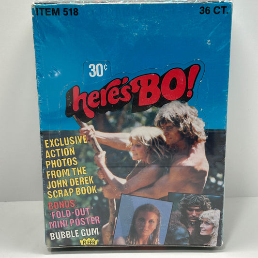 1981 Fleer Here’s Bo! Sealed Box