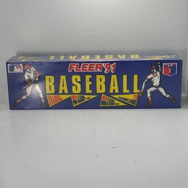 Fleer 1991 Baseball Factory Set Complete 720 Cards 50 Logo Stickers Pro-Visions