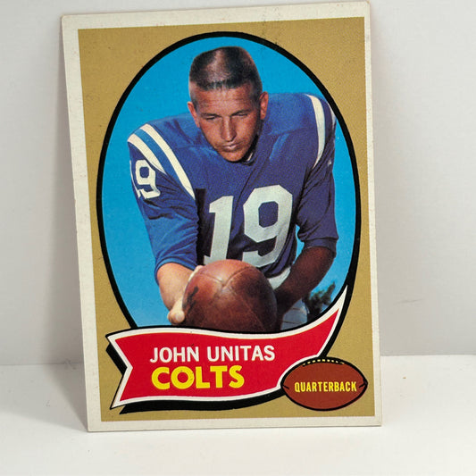 1970 Topps Football John Unitas #180
