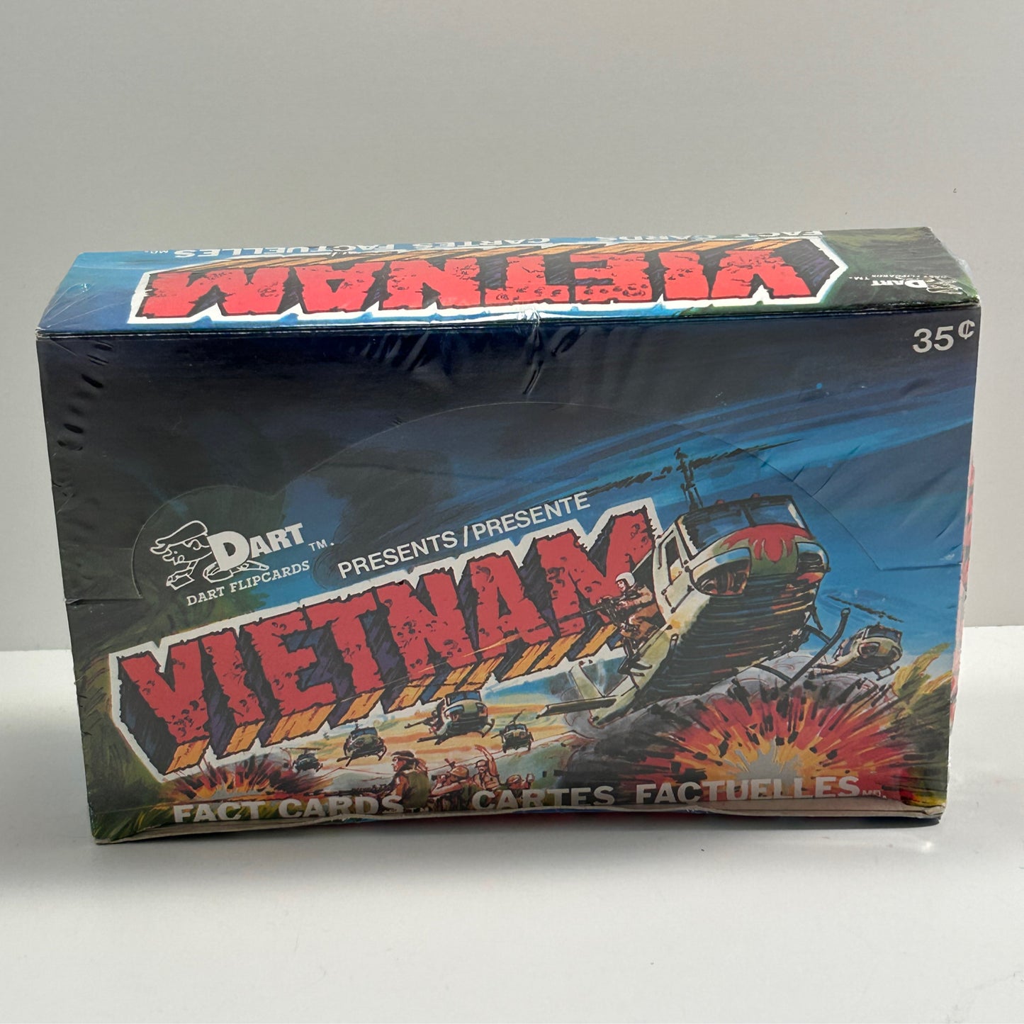 1988 Dart Flip Cards Presents Vietnam Sealed Box