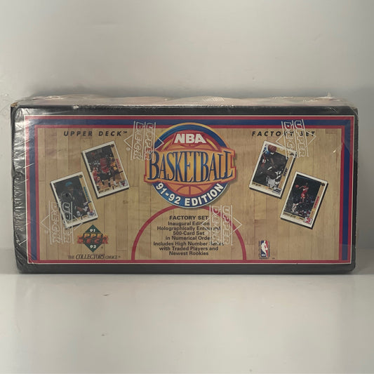 1991-92 UPPER DECK BASKETBALL ~ FACTORY SEALED SET ~ INAUGURAL EDITION!