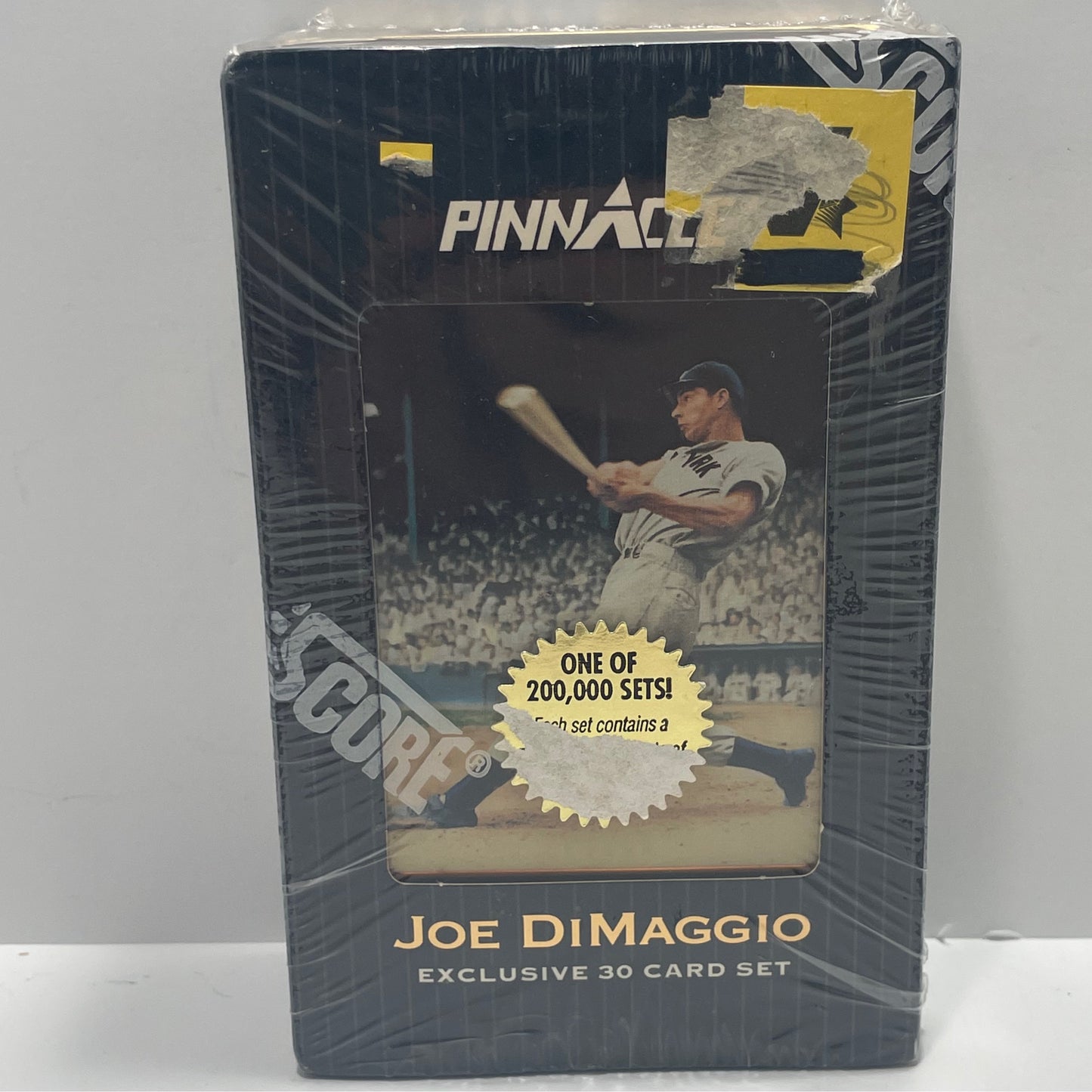 1993 SCORE PINNACLE JOE DIMAGGIO YANKEES 30 CARD SET NEW & SEALED in Tin Box