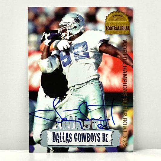 1996 Collector's Edge Cowboybilia Auto #DCA7 Tony Tolbert Cowboys #d/4000