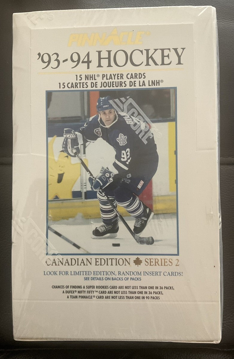 1993-94 Pinnacle Hockey Series 2 Sealed Box - Canadian Edition