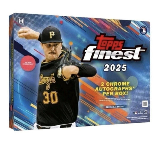 2025 Topps Finest Baseball Hobby Box