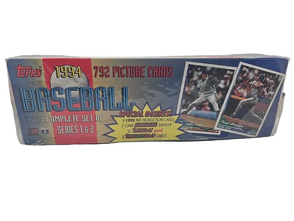 1994 TOPPS MLB COMPLETE SET SERIES 1 & 2 + BLACK GOLD BONUS CARDS FACTORY SEALED