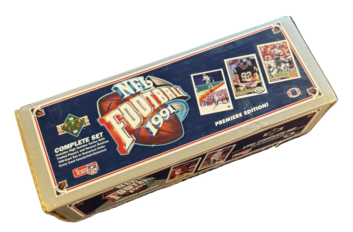 1991 UPPER DECK NFL Factory Sealed Complete Football Card Set PREMIER EDITION