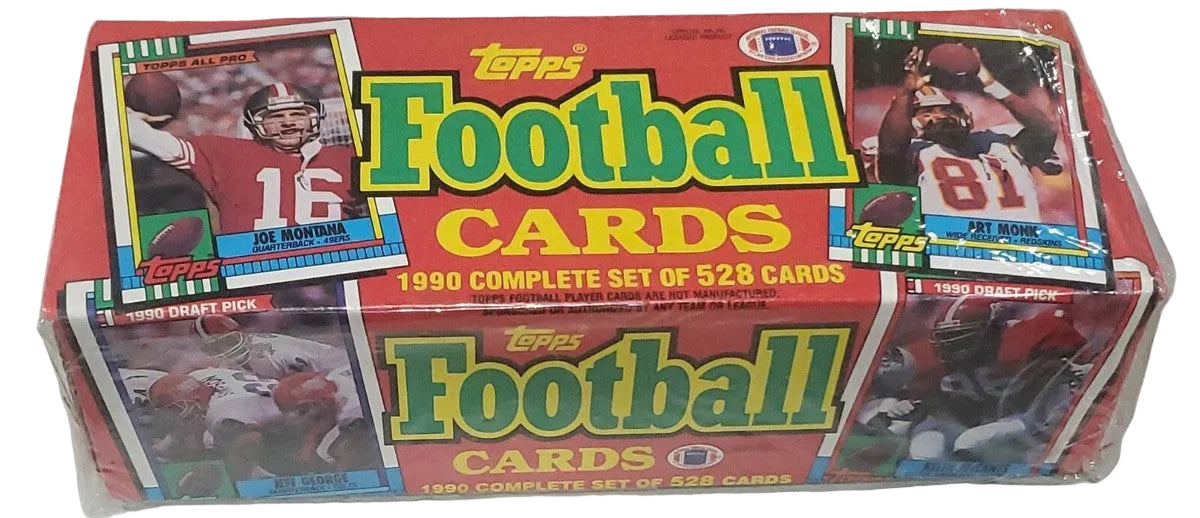 1990 TOPPS FOOTBALL CARDS COMPLETE UNOPENED SEALED FACTORY SET