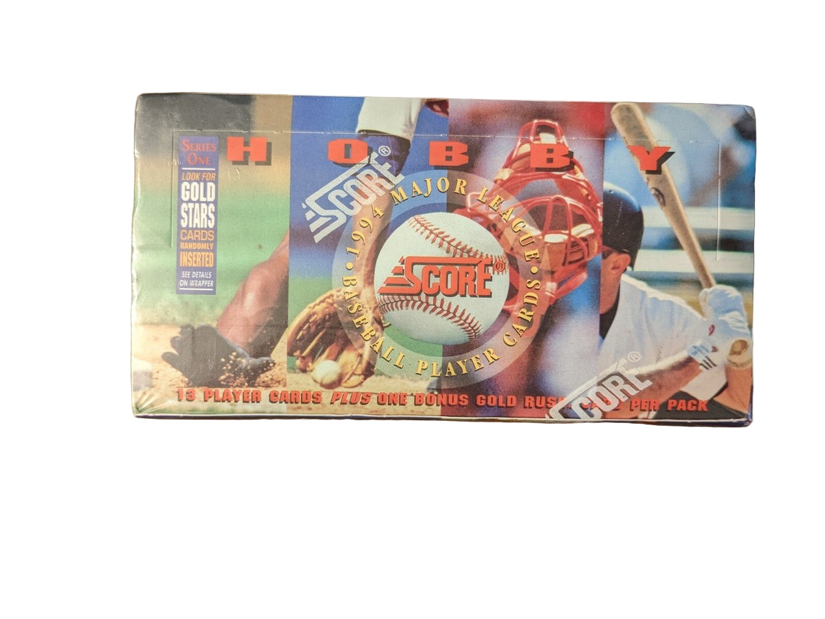 1994 Score Series 1 Baseball Hobby Box Gold Rush FACTORY Sealed Box
